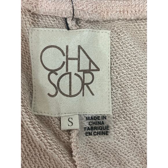 Chaser Pull On Drawstring Raw Hem Lounge Short Light Pink Women's Size S NWT - Picture 4 of 8